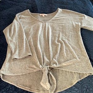 Three-quarter inch sleeve very soft shirt for me